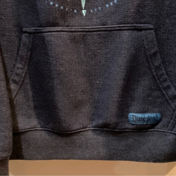 Disneyland Discover The Magic Blue Compass Crewneck Pullover Sweater Small - Picture 5 of 10
